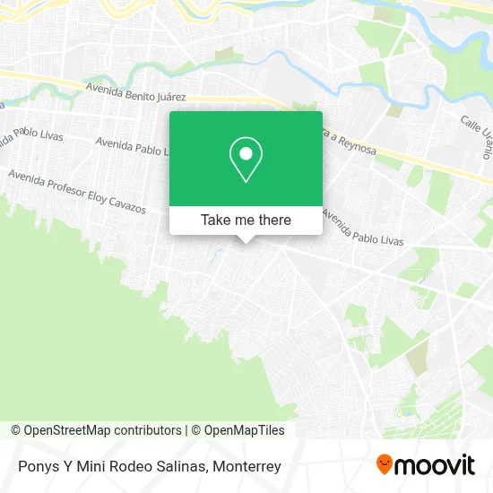 Ponys Y Mini Rodeo Salinas map