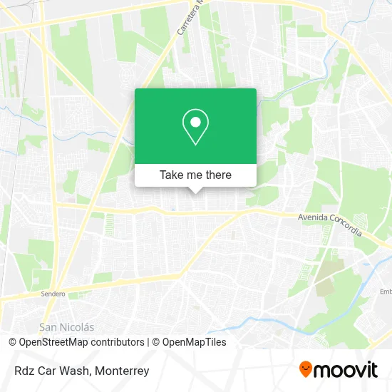 Rdz Car Wash map
