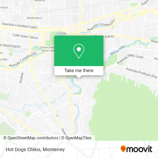 Hot Dogs Chikis map
