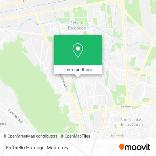 Raffaello Hotdogs map