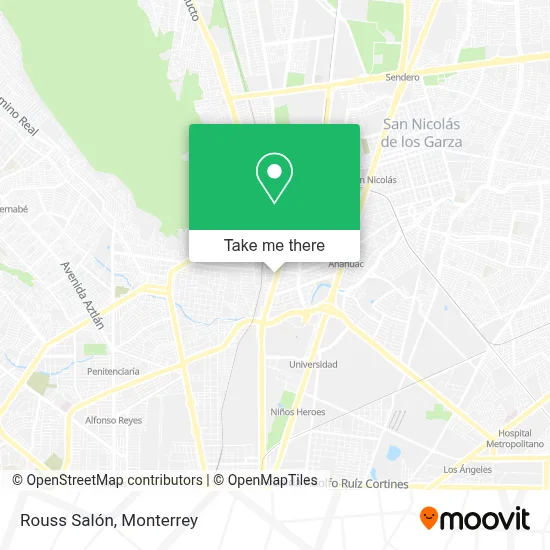 Rouss Salón map