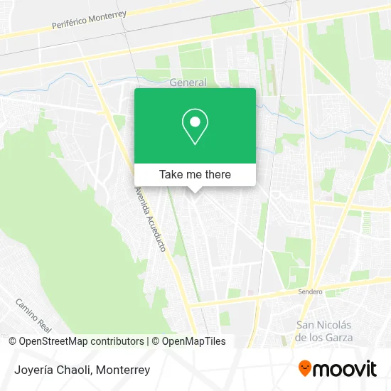 Joyería Chaoli map
