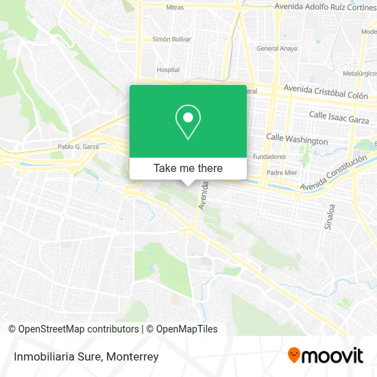 Inmobiliaria Sure map