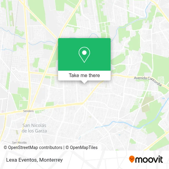 Lexa Eventos map