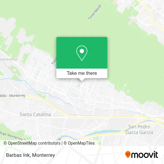 Barbas Ink map