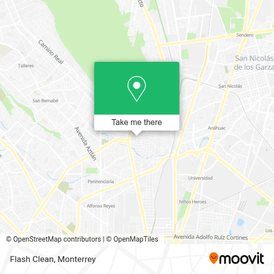 Flash Clean map