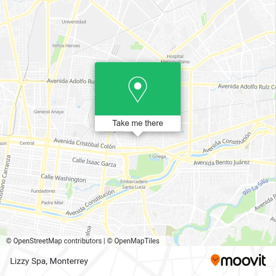 Lizzy Spa map