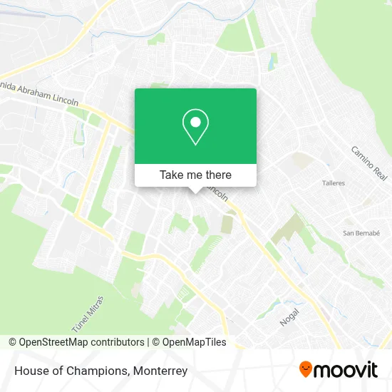 House Of Champions map