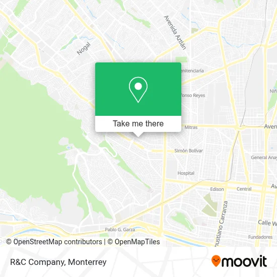 R&C Company map
