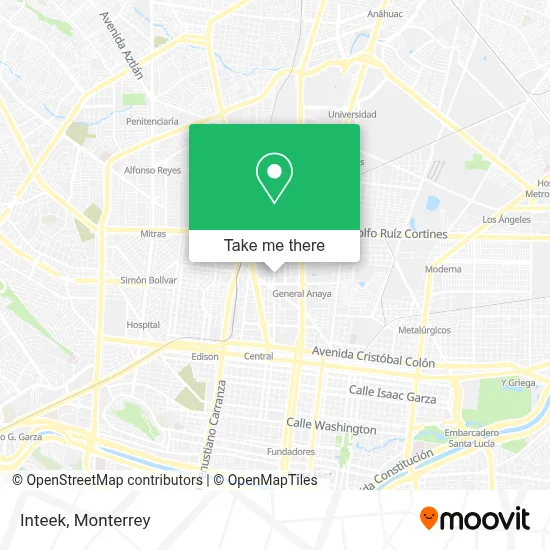Inteek map