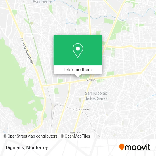 Diginails map