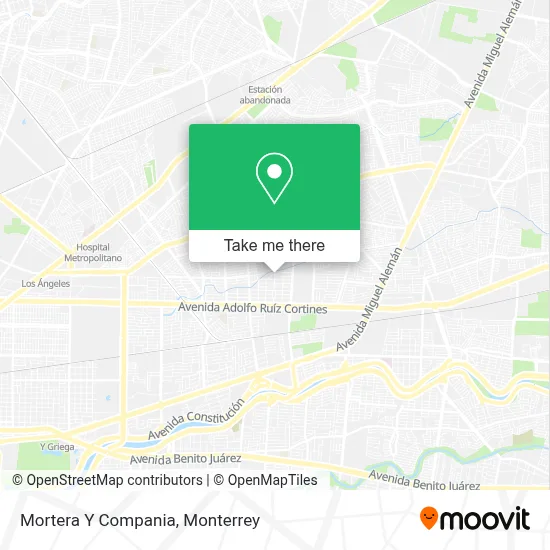 Mortera Y Compania map