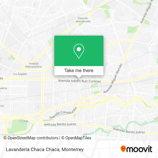 Lavanderia Chaca Chaca map