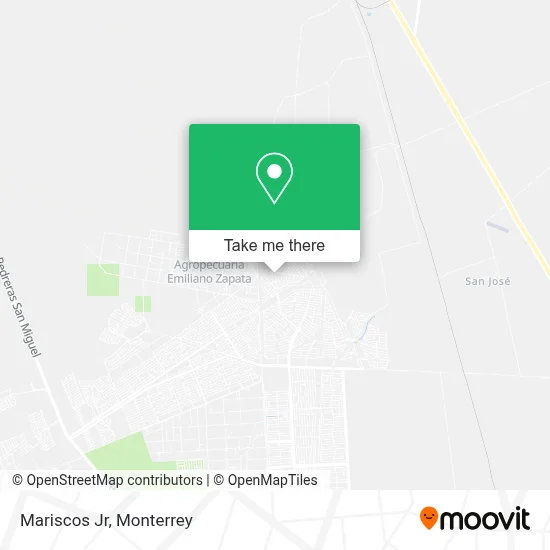Mariscos Jr map