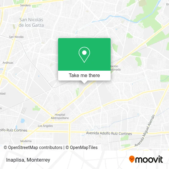 Inaplisa map