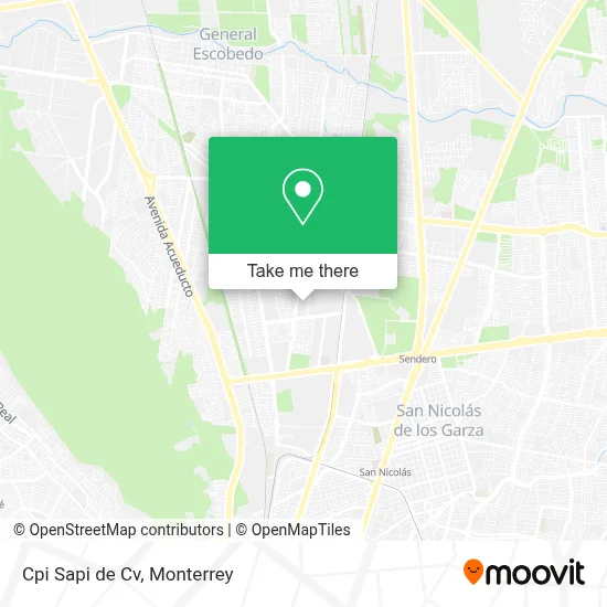 Cpi Sapi de Cv map