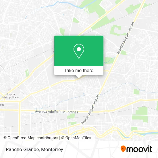 Rancho Grande map
