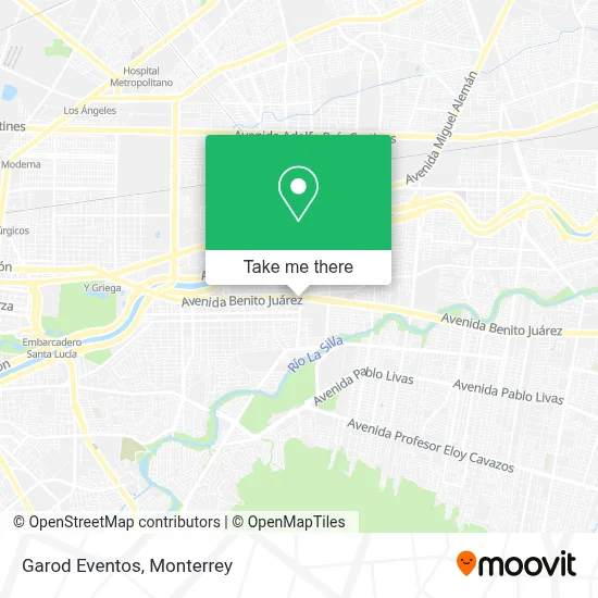 Garod Eventos map