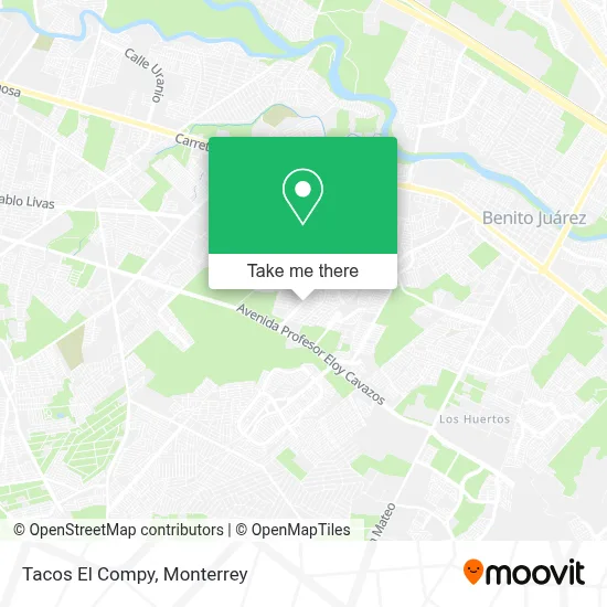 Tacos El Compy map