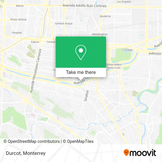 Durcot map