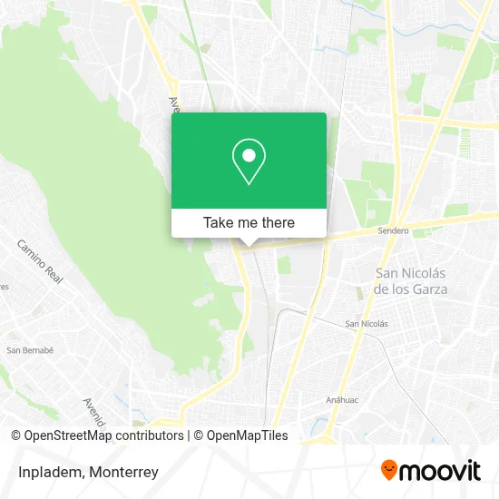 Inpladem map