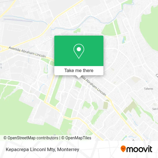 Kepacrepa Linconl Mty map