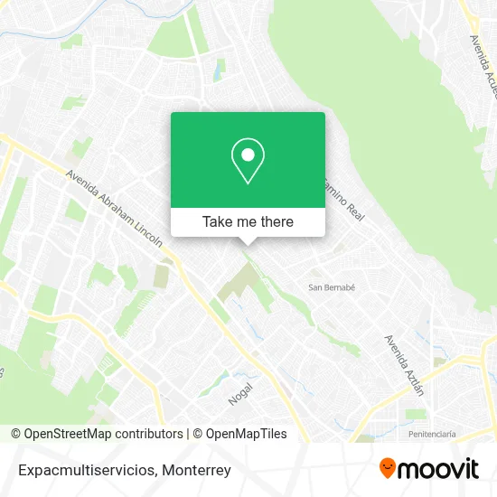 Expacmultiservicios map