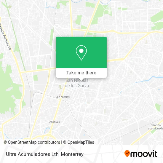 Ultra Acumuladores Lth map