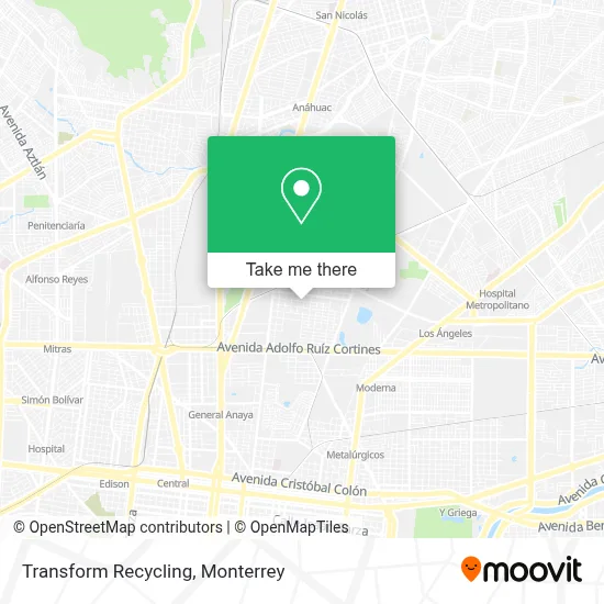 Transform Recycling map