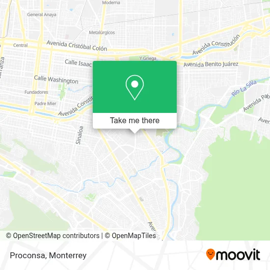 Proconsa map