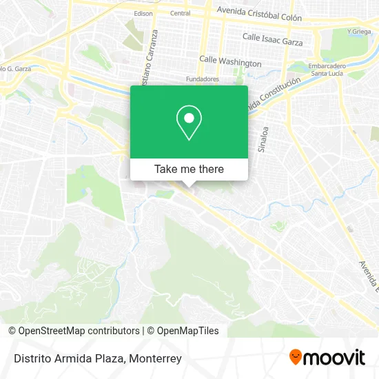 Distrito Armida Plaza map