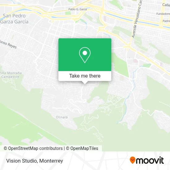 Vision Studio map