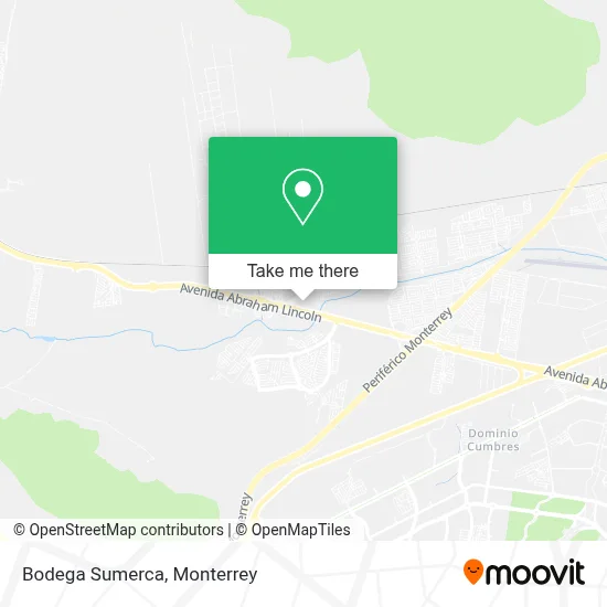 Bodega Sumerca map