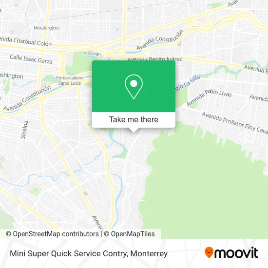 Mini Super Quick Service Contry map