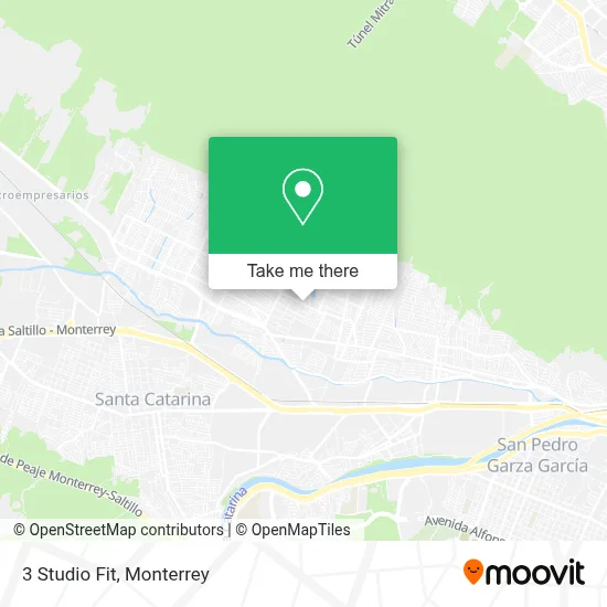 3 Studio Fit map