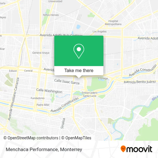Menchaca Performance map