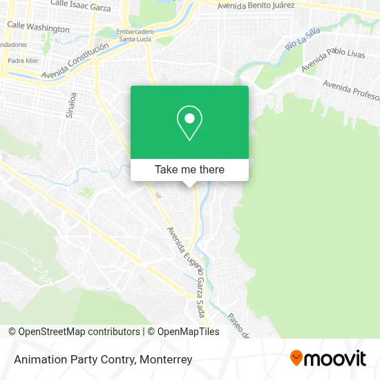 Animation Party Contry map