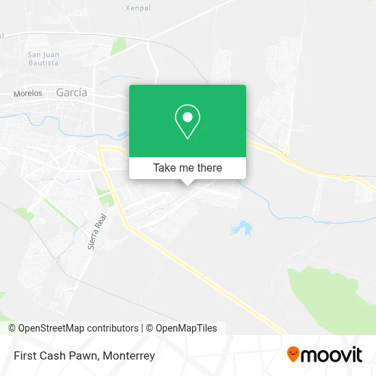 First Cash Pawn map