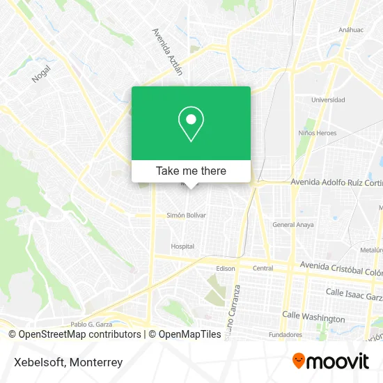 Xebelsoft map
