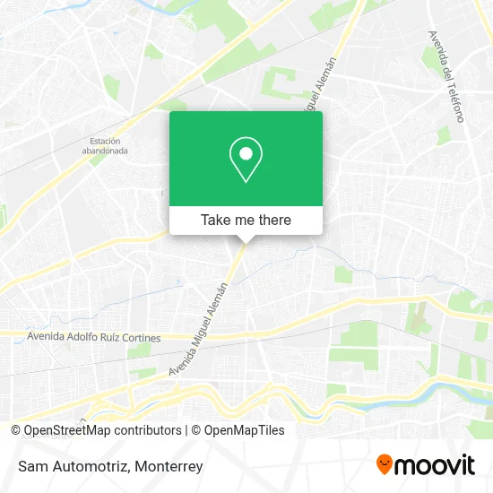 Sam Automotriz map