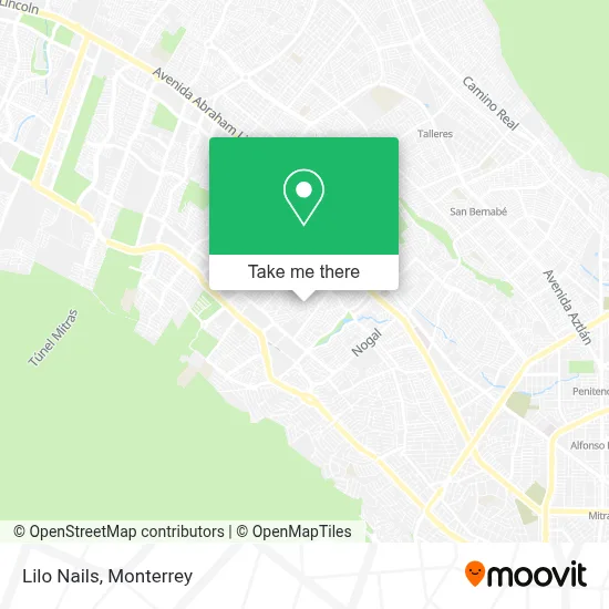 Lilo Nails map