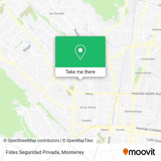 Fides Seguridad Privada map