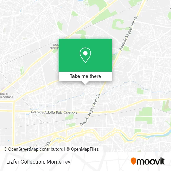 Lizfer Collection map