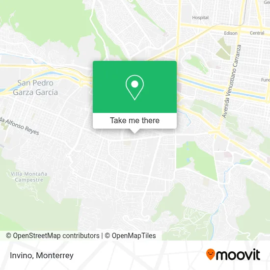 Invino map