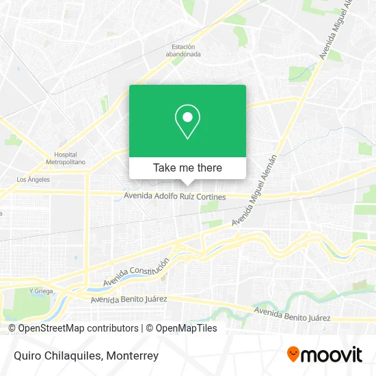 Quiro Chilaquiles map