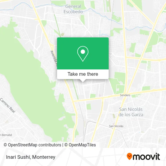Inari Sushi map