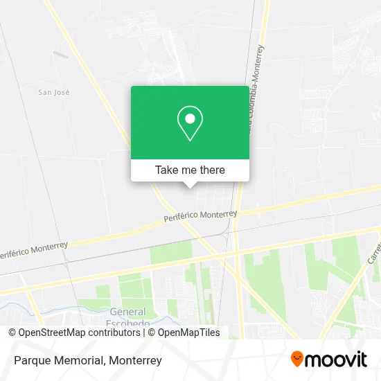 Parque Memorial map