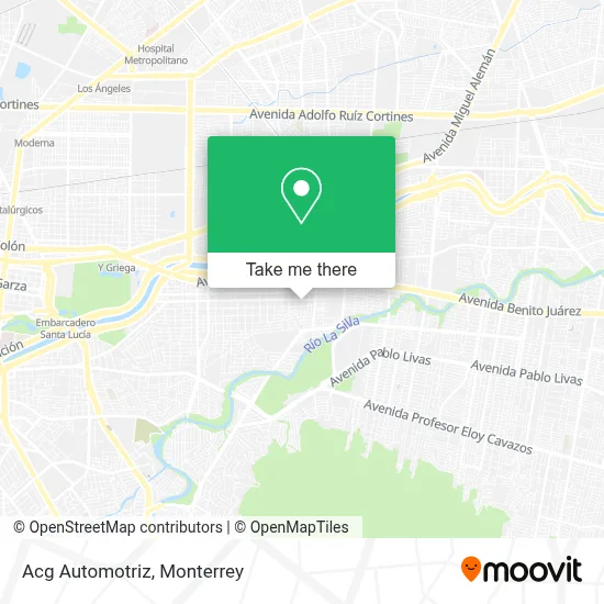 Acg Automotriz map