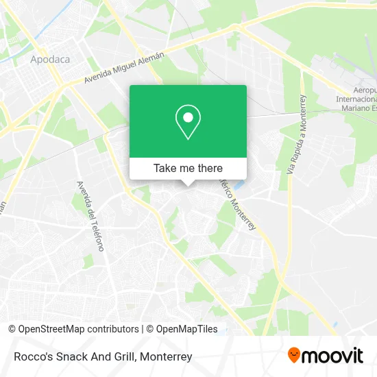 Rocco's Snack And Grill map