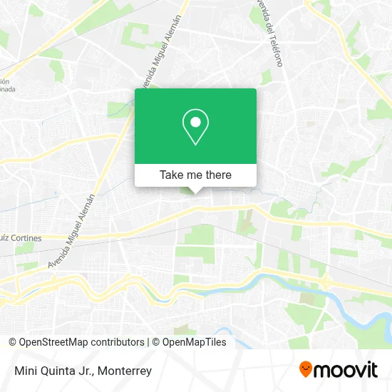 Mini Quinta Jr. map